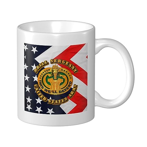 Kaffeepott 330Ml Drill-Sergeant Der Armee Fototasse Lustig Kaffee-Tasse Geschenkidee Keramik Tasse Für Office, Chef, Büro von 934