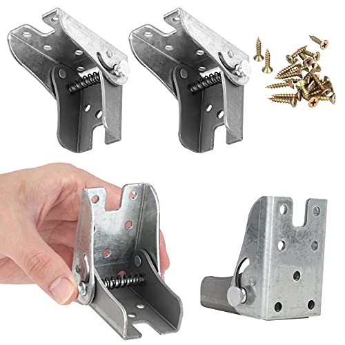 95Street Faltbare Unterstützung Halterung Stahl Self Lock Erweiterung Tabelle Bett Bein Füße Folding Möbel Hardware Möbel Scharniere, Klapptisch Hardware, Folding Wooden Leg Fitting von 95Street