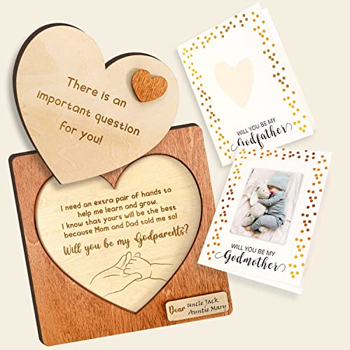 97 Decor "Will You Be My Godparents Proposal Gift - God Parents Presents Proposal Ideas, Godparent Gifts from Godchild for Taufe, Godparents Proposal Card, Asking Godmother Godfather Invitation 97 Decor "Will You Be My Godparents Proposal Gift - God Parents Presents Proposal Ideas, Godparent Gifts from Godchild for Taufe, Godparents Proposal Card, Asking Godmother Godfather Invitation von 97 Decor