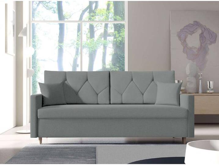 99rooms 3-Sitzer Danovan, 2-Sitzer, Sofa, mit Bettfunktion und Bettkasten, frei im Raum stellbar, Sitzkomfort, grau, Hellgrau 99rooms 3-Sitzer Danovan, 2-Sitzer, Sofa, mit Bettfunktion und Bettkasten, frei im Raum stellbar, Sitzkomfort, grau, Hellgrau von 99rooms