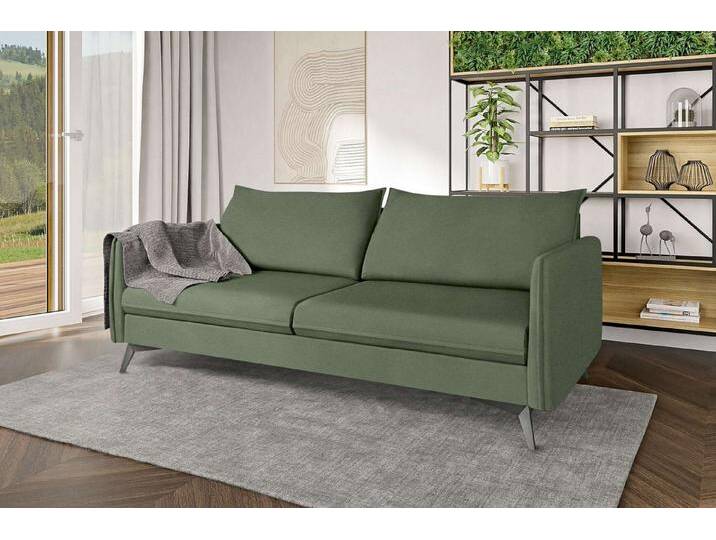 99rooms 3-Sitzer Edison, Sofa, 3-Sitzer Sofa, mit Rundumbezug, inkl. 2 Rückenkissen, 4 stabile Metallfüße, Minze 99rooms 3-Sitzer Edison, Sofa, 3-Sitzer Sofa, mit Rundumbezug, inkl. 2 Rückenkissen, 4 stabile Metallfüße, Minze von 99rooms