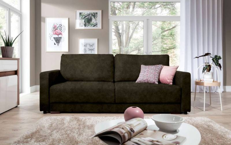 99rooms 3-Sitzer Ester, Sofa, 2-Sitzer, mit Bettfunktion, frei im Raum stellbar, Schaumstoff T24 und HR 57 99rooms 3-Sitzer Ester, Sofa, 2-Sitzer, mit Bettfunktion, frei im Raum stellbar, Schaumstoff T24 und HR 57 von 99rooms