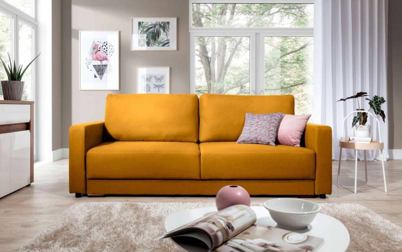 99rooms 3-Sitzer Ester, Sofa, 2-Sitzer, mit Bettfunktion, frei im Raum stellbar, Schaumstoff T24 und HR 45 99rooms 3-Sitzer Ester, Sofa, 2-Sitzer, mit Bettfunktion, frei im Raum stellbar, Schaumstoff T24 und HR 45 von 99rooms