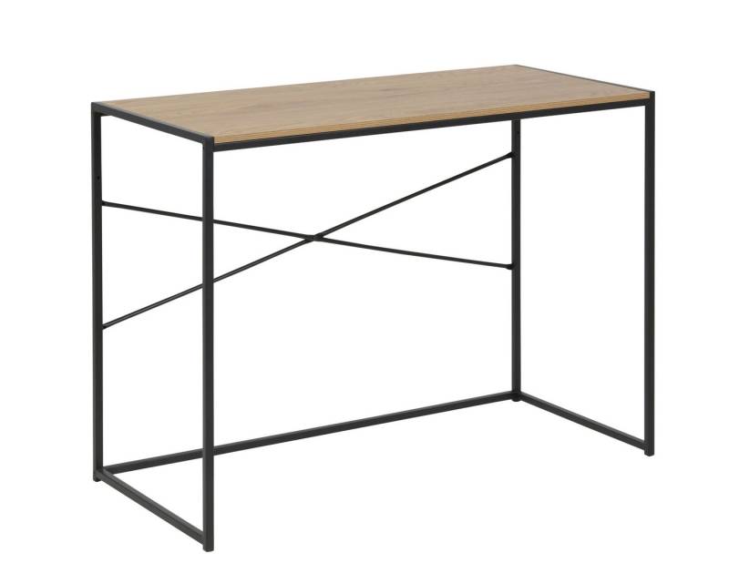 99rooms Arbeitstisch Sifo (Computertisch, Kindertisch, Jugenschreibtisch), Modern Design, viel Platz, Gestell: pulverbeschichtet Stahl von 99rooms