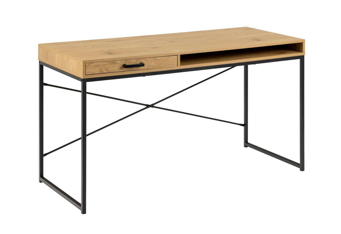 99rooms Boxspringbett Sifo (Computertisch, Kindertisch, Jugenschreibtisch), Modern Design, viel Platz, Gestell: pulverbeschichtet Stahl von 99rooms