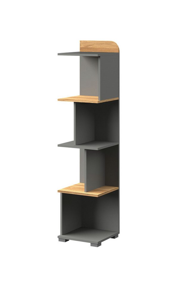 99rooms Bücherregal Nicari, Standregal, Modern Design, für Jugendzimmer, viel Stauraum, kratzfeste Oberfläche 99rooms Bücherregal Nicari, Standregal, Modern Design, für Jugendzimmer, viel Stauraum, kratzfeste Oberfläche von 99rooms