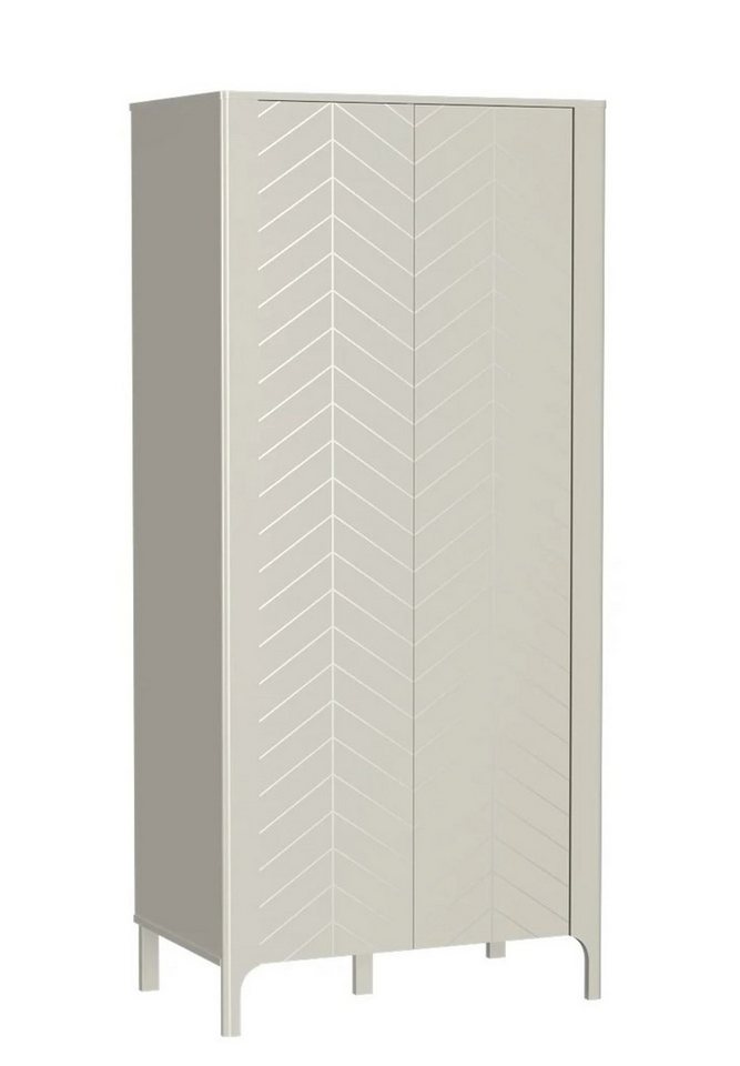 99rooms Drehtürenschrank Natan (Kleiderschrank, Schrank) Trendstarkes und zugleich zeitloses Design, Soft-Close-Funktion von 99rooms