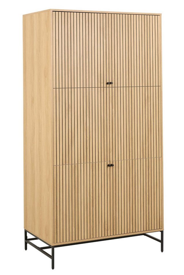 99rooms Garderobenschrank Walli (Schrank, Garderobenschrank) Funktionales Designkonzept in origineller Formgebung von 99rooms