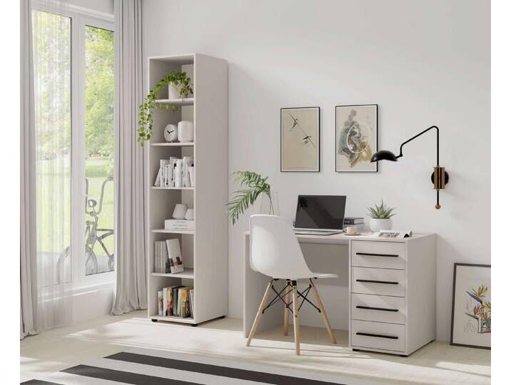 99rooms Jugendzimmer-Set Maksikore, (Set (2-St), Jugendzimmer-Set, Komplettset), Stilvolles Design, mit viel Stauraum, ABS-Schutzkanten, schwarz von 99rooms