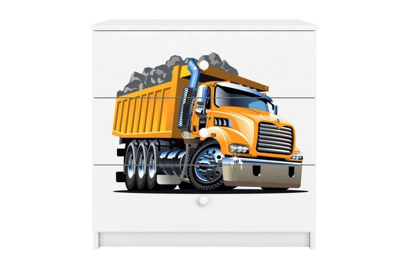 99rooms Kinderkleiderschrank Dreams Motiv XI (Sideboard, Highboard) Modern, Zertifikate und europäische Hygienestandards der Klasse E1 von 99rooms