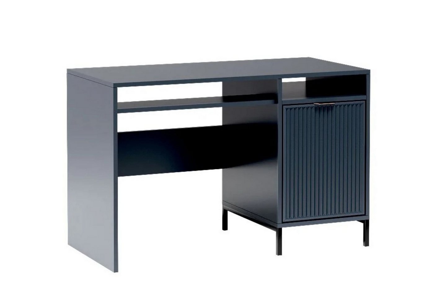 99rooms Kindertisch Klink (Computertisch, Bürotisch, Arbeitstisch), Stilvolles Design, Soft-Close, geriffelte Elemente, ABS-Schutzkanten von 99rooms