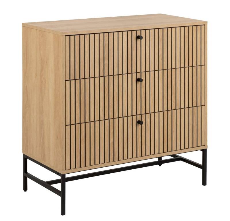 99rooms Kommode Walli (Sideboard, Highboard, Schubladenkommode), Funktionales Designkonzept in origineller Formgebung von 99rooms