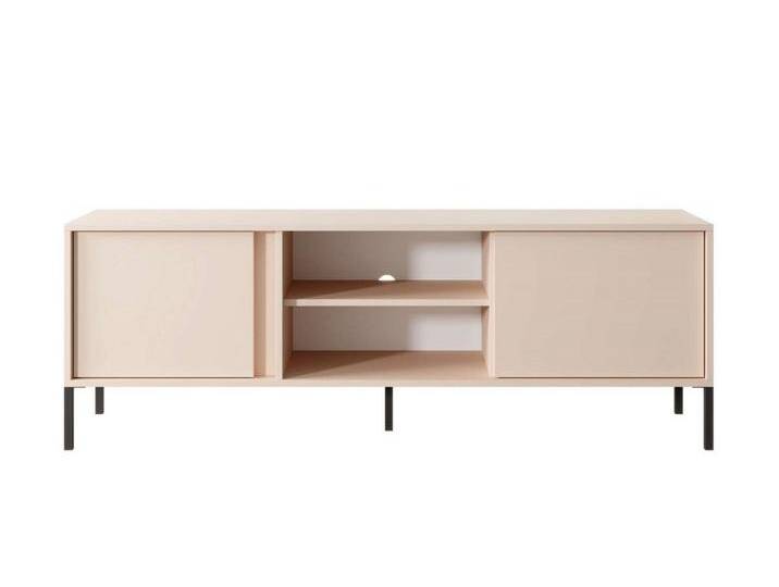 99rooms Lowboard Dara (TV-Kommode, TV-Schrank), Modern Design, mit viel Stauraum, beige, ohne LED-Beleuchtung von 99rooms