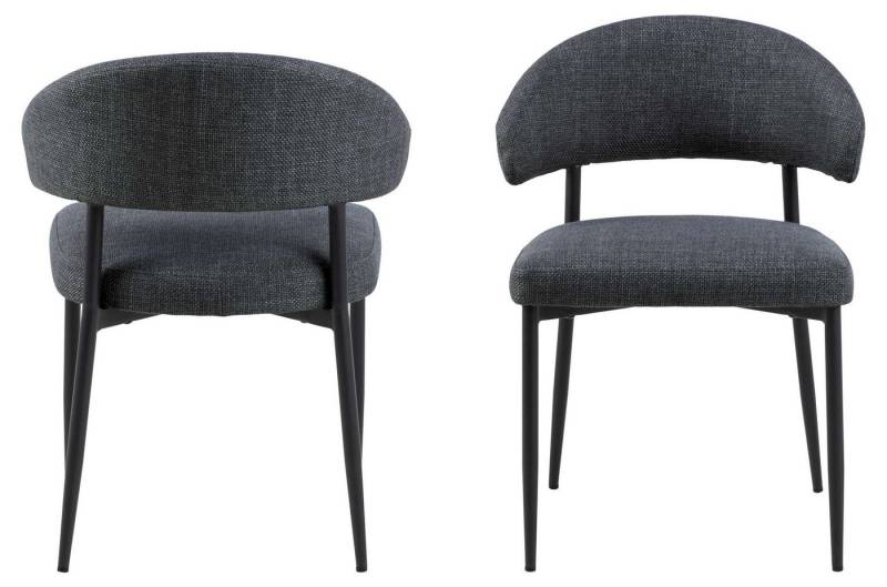 99rooms Polsterstuhl Dina (Esszimmerstuhl, Küchenstuhl (2-St), Funktionales Designkonzept in origineller Formgebung von 99rooms