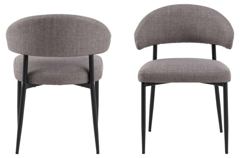 99rooms Polsterstuhl Dina (Esszimmerstuhl, Küchenstuhl (2-St), Funktionales Designkonzept in origineller Formgebung von 99rooms