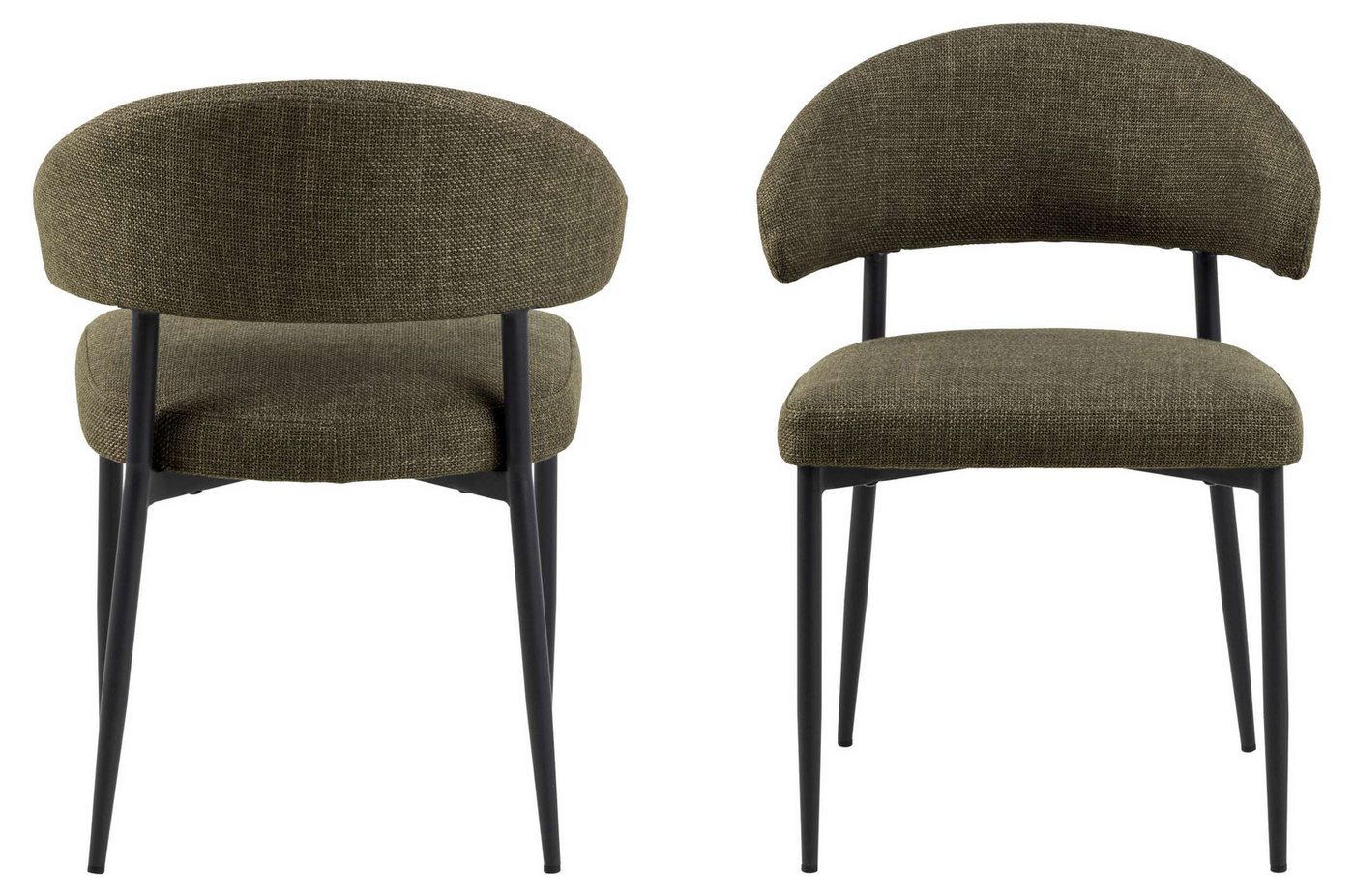 99rooms Polsterstuhl Dina (Esszimmerstuhl, Küchenstuhl (2-St), Funktionales Designkonzept in origineller Formgebung von 99rooms