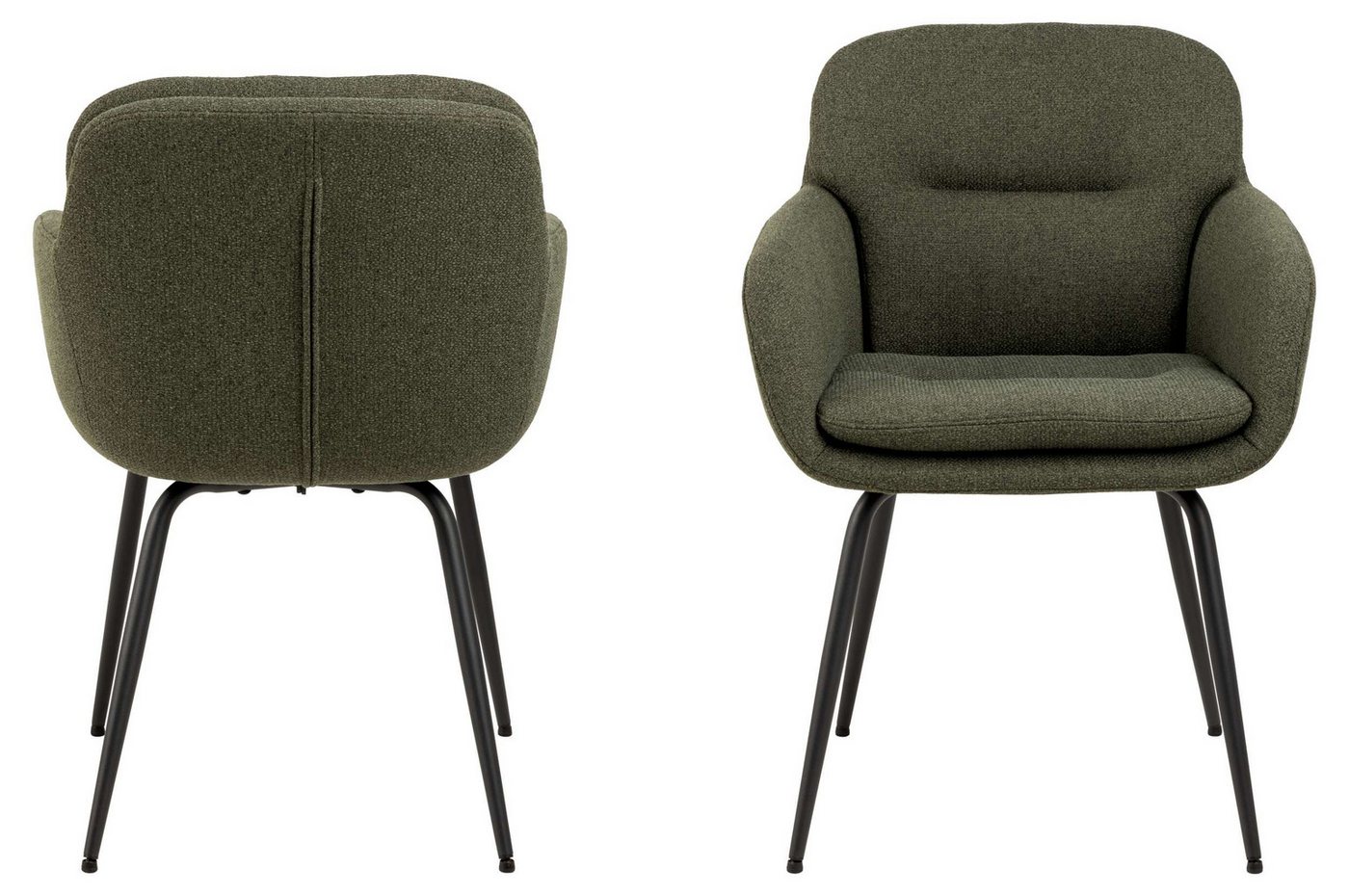 99rooms Polsterstuhl Lora (Esszimmerstuhl, Küchenstuhl (1-St), Funktionales Designkonzept in origineller Formgebung von 99rooms