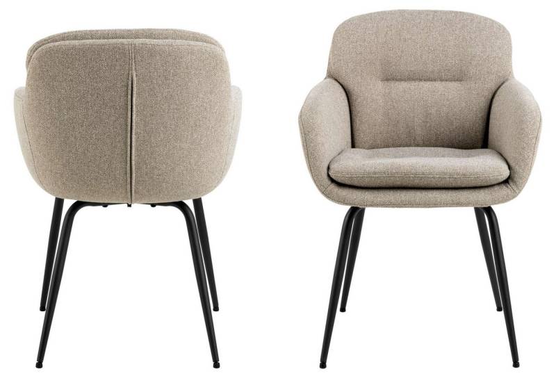 99rooms Polsterstuhl Lora (Esszimmerstuhl, Küchenstuhl (1-St), Funktionales Designkonzept in origineller Formgebung von 99rooms