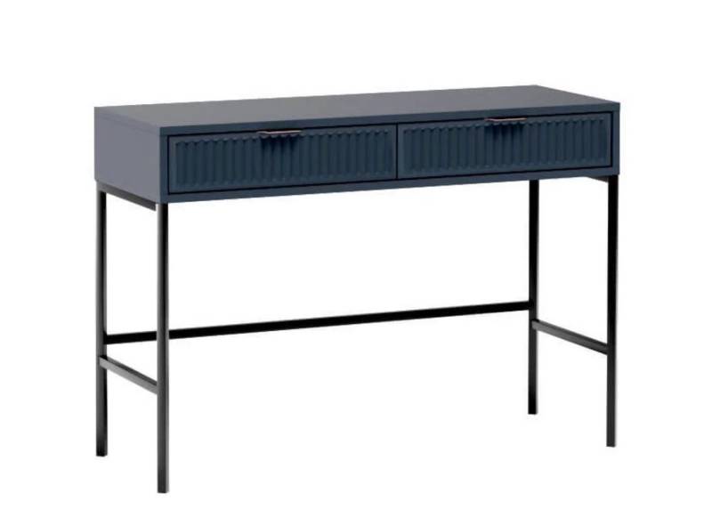 99rooms Schminktisch Klink (Frisiertisch, Frisierkommode), Stilvolles Design, Soft-Close, geriffelte Elemente, ABS-Schutzkanten von 99rooms