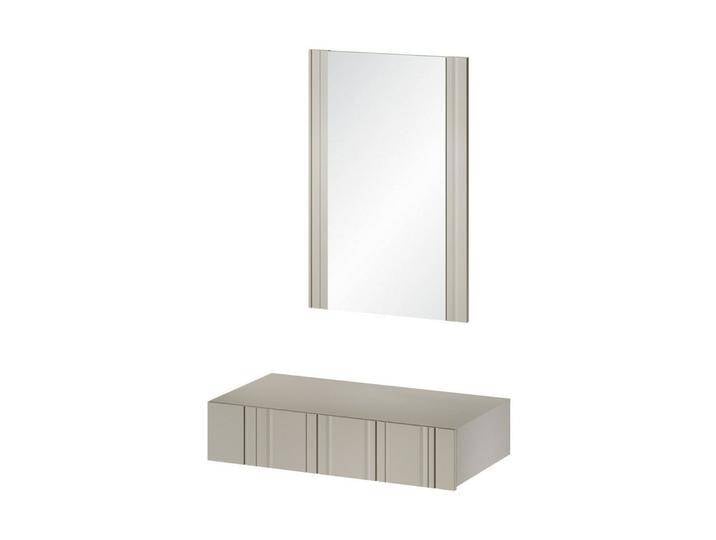 99rooms Schminktisch Kreut (Frisiertisch, Frisierkommode), Modern Design, bietet viel Platz und Abstellfläche, PUSH-CLICK, beige, Beige von 99rooms