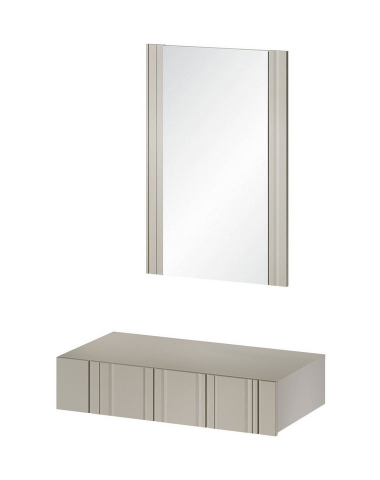 99rooms Schminktisch Kreut (Frisiertisch, Frisierkommode), Modern Design, bietet viel Platz und Abstellfläche, PUSH-CLICK von 99rooms