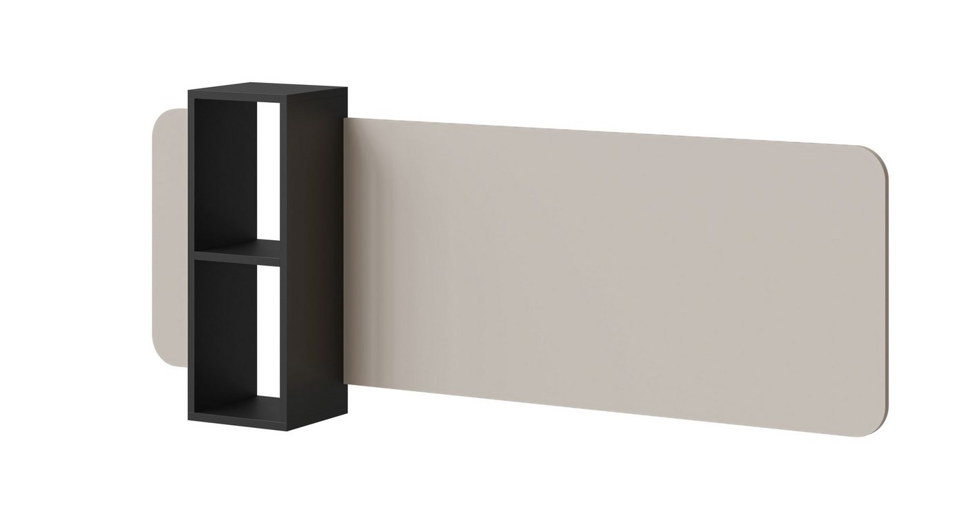 99rooms Wandregal Liza, Wandschrank, Wandregal, Modern Design, Wandmontage nötig, Grifflos - PUSH-CLICK 99rooms Wandregal Liza, Wandschrank, Wandregal, Modern Design, Wandmontage nötig, Grifflos - PUSH-CLICK von 99rooms