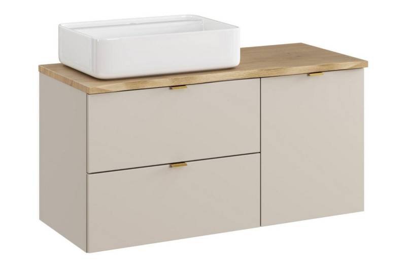 99rooms Waschbeckenunterschrank Dalina (Waschtisch, Waschbeckenunterschrank) Mit Schubladen, Schrank mit Wäschekorb, mit oder ohne Waschbecken von 99rooms