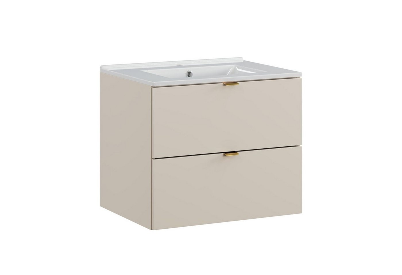 99rooms Waschbeckenunterschrank Dalina (Waschtisch, Waschbeckenunterschrank) mit Schubladen, Kunststoffgriffe, mit und ohne Waschbecken von 99rooms