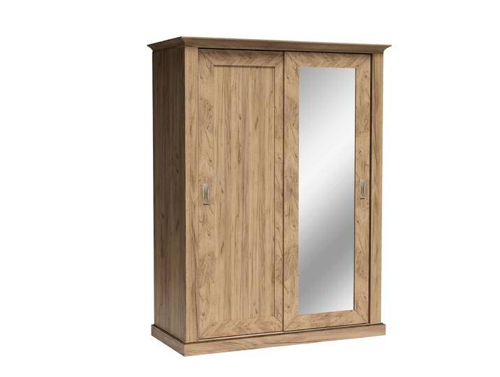 Ancient Schwebetürenschrank Lefkas Eiche 146 cm von 99rooms