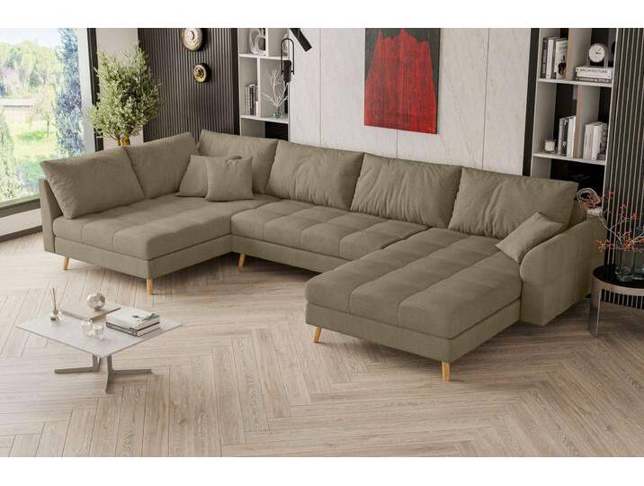 Bello Wohnlandschaft Velours ELEMENT Cappuccino Links Bello Wohnlandschaft Velours ELEMENT Cappuccino Links von 99rooms