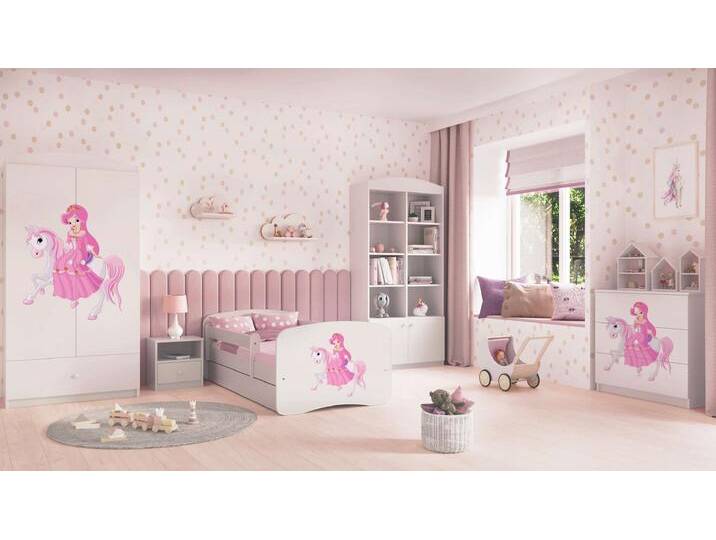 Dreams Motiv IX Kinderzimmer-Set Weiß 80x180 cm von 99rooms