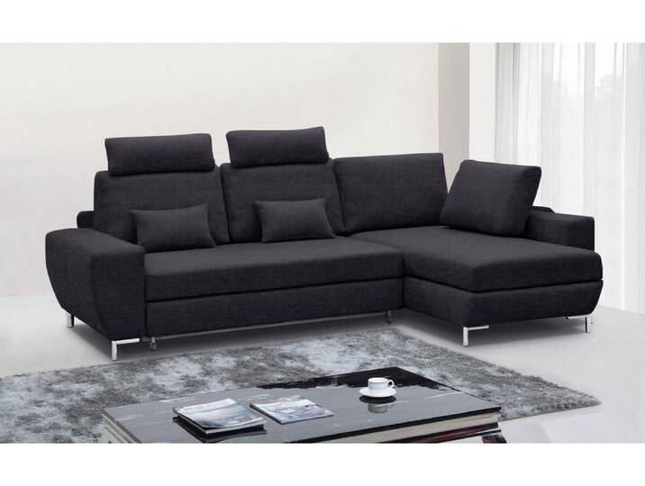 Florence Ecksofa Mikrofaser Graphit Rechts von 99rooms