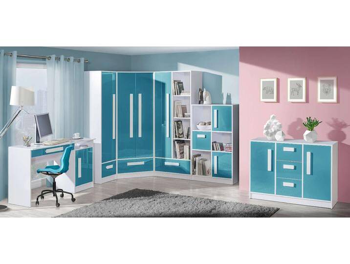 Goldie Kinderzimmer-Set III Weiß Türkis Goldie Kinderzimmer-Set III Weiß Türkis von 99rooms
