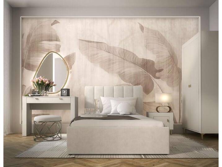 Kossa Schlafzimmerset Kaschmir Eiche Beige 140x200 cm von 99rooms