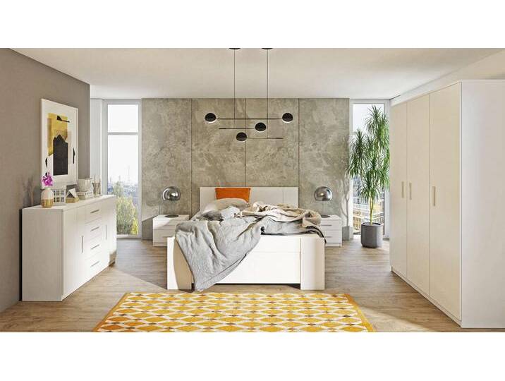 Mela Schlafzimmerset II Weiß Matt Mela Schlafzimmerset II Weiß Matt von 99rooms