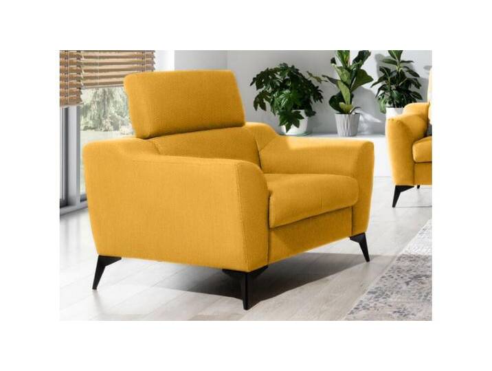 Pendleton Sessel Strukturstoff INARI Gelb von 99rooms
