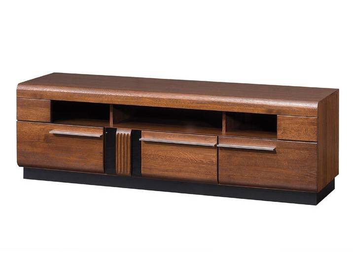 Portolano Lowboard Massivholz Eiche Antik von 99rooms