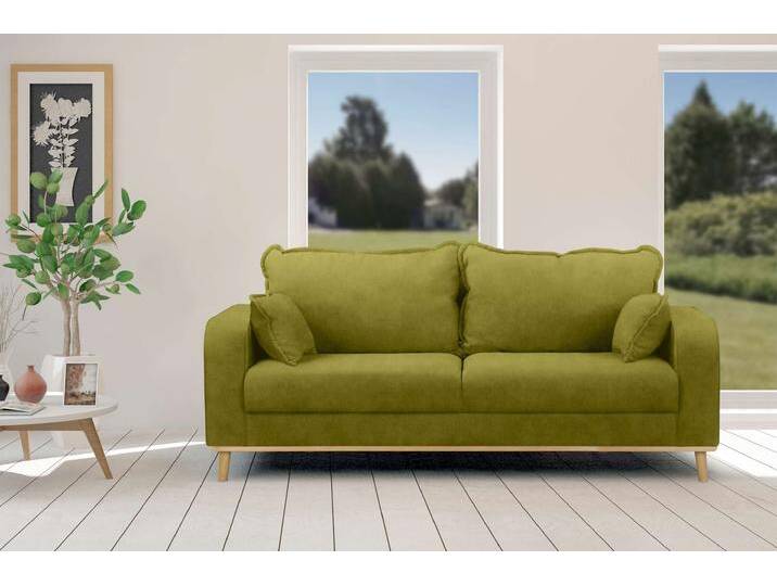 Preston 2-Sitzer Sofa Kunstwildleder ZARIA Hellgrün Preston 2-Sitzer Sofa Kunstwildleder ZARIA Hellgrün von 99rooms