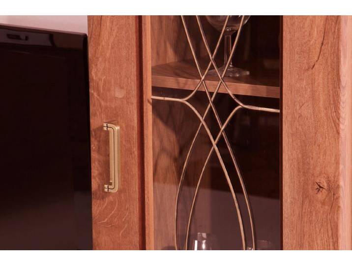 Tadesko Vitrine II Hundertjährige Eiche mit LED-Beleuchtung von 99rooms
