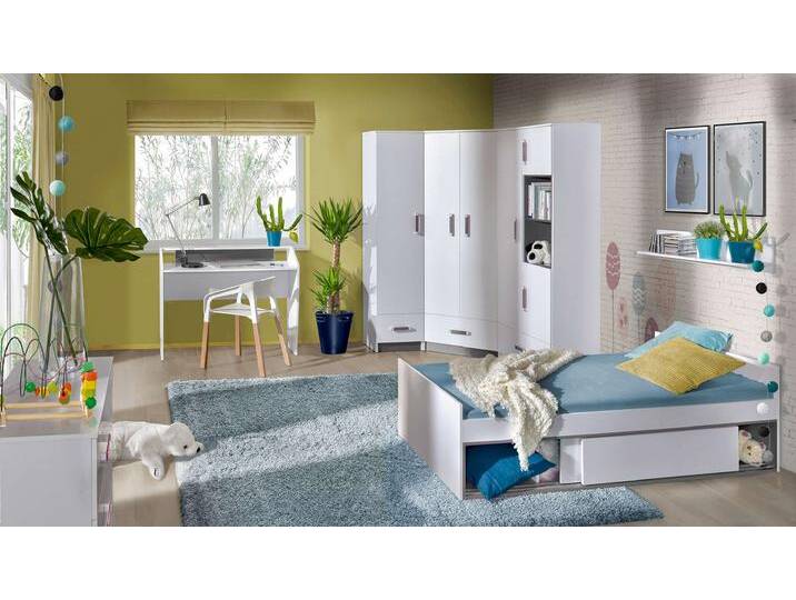 Taira IV Kinderzimmer-Set Weiß Grau Taira IV Kinderzimmer-Set Weiß Grau von 99rooms