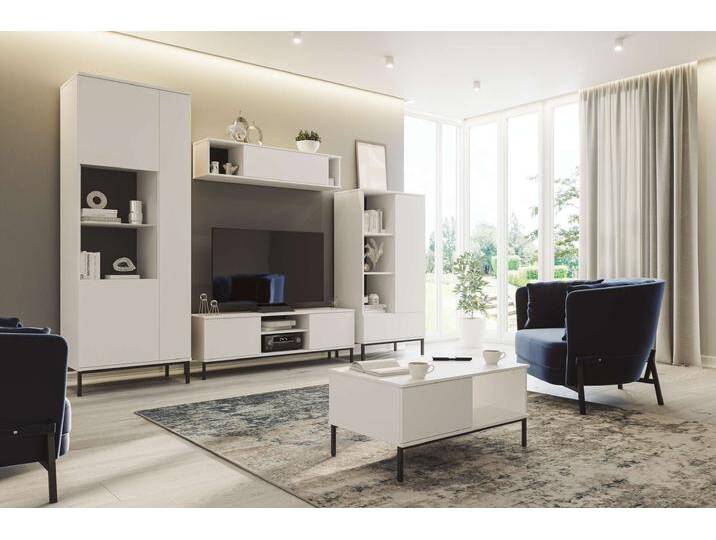 Uliveto Wohnzimmerset II Weiß Matt Uliveto Wohnzimmerset II Weiß Matt von 99rooms