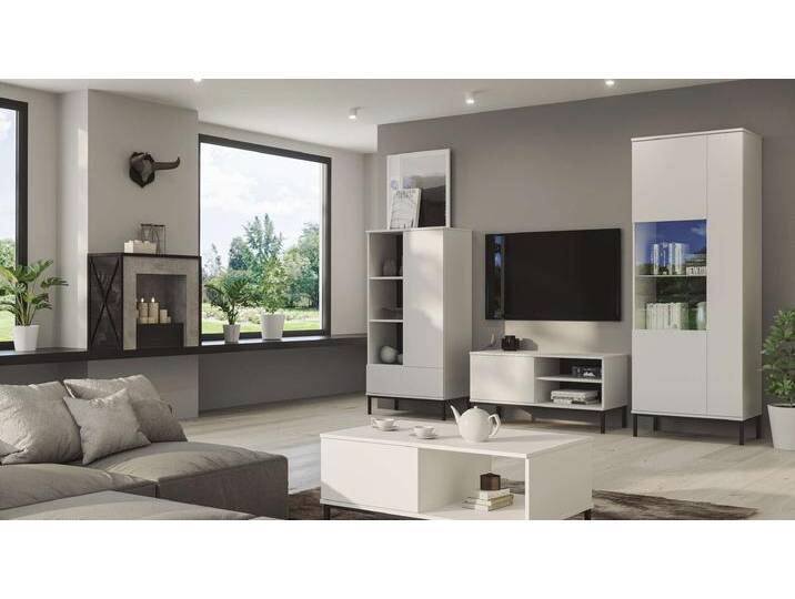 Uliveto Wohnzimmerset IV Weiß Matt Uliveto Wohnzimmerset IV Weiß Matt von 99rooms