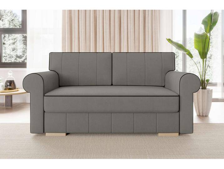 Vera I Einzelsofa Kunstleder SOFT Grau Vera I Einzelsofa Kunstleder SOFT Grau von 99rooms