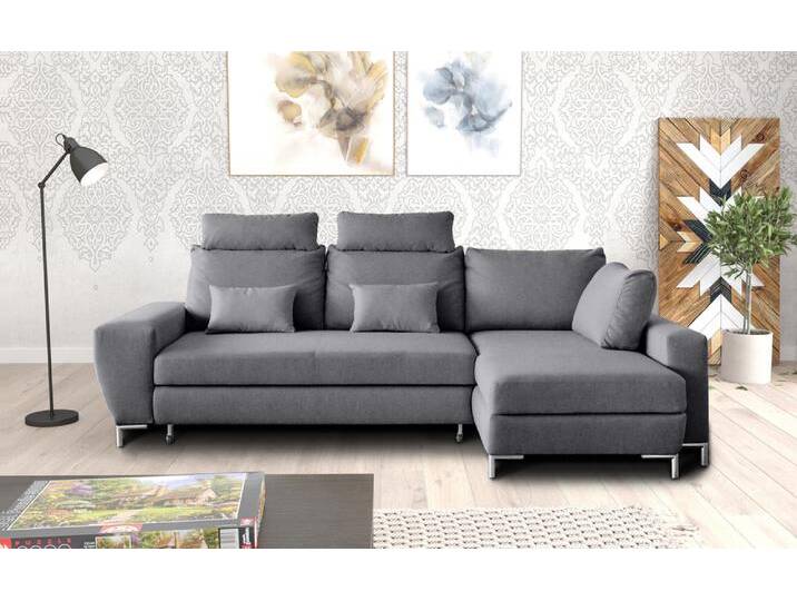 Vernon Ecksofa Webstoff Grau Rechts von 99rooms