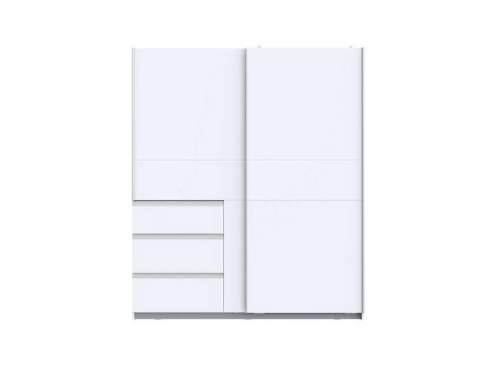 Viviano Schwebetürenschrank Weiß Viviano Schwebetürenschrank Weiß von 99rooms
