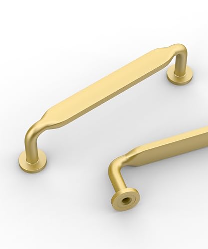 9BUILD 10 Stück Schrankgriffe Gebürsteter gold Lochabstand 96mm Griffe für Küchenschränke Zinklegierung Möbelgriffe Küchengriffe griffe möbel Küchenschrank Schranktürgriffe EU0048 9BUILD 10 Stück Schrankgriffe Gebürsteter gold Lochabstand 96mm Griffe für Küchenschränke Zinklegierung Möbelgriffe Küchengriffe griffe möbel Küchenschrank Schranktürgriffe EU0048 von 9BUILD
