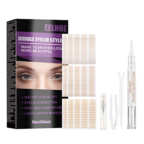 A/A / Eyelid Stripes, Lids by Design, Unsichtbares Doppel-Augenlidband für die Augenlidstraffung ohne, mit Augenlid-Styling-Creme, Pinzette und Gabelstab A/A / Eyelid Stripes, Lids by Design, Unsichtbares Doppel-Augenlidband für die Augenlidstraffung ohne, mit Augenlid-Styling-Creme, Pinzette und Gabelstab von A/A