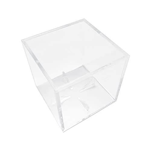 A/A Baseball-Box Acryl Baseball Box Display Quadratische Baseball-Vitrine Transparente Showbox Uv Schutz Staubdicht von A/A