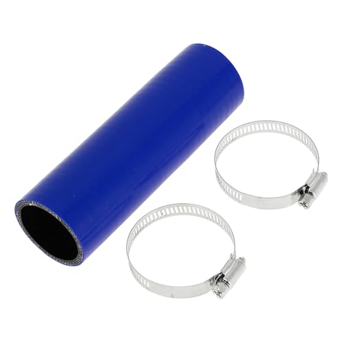 A ABSOPRO 1 Set 40mm/1.57" ID 150mm/5.91" Länge 0 Grad Blau Schwarz Silikonschlauch mit Schellen Kühlmittelschlauch Universal A ABSOPRO 1 Set 40mm/1.57" ID 150mm/5.91" Länge 0 Grad Blau Schwarz Silikonschlauch mit Schellen Kühlmittelschlauch Universal von A ABSOPRO