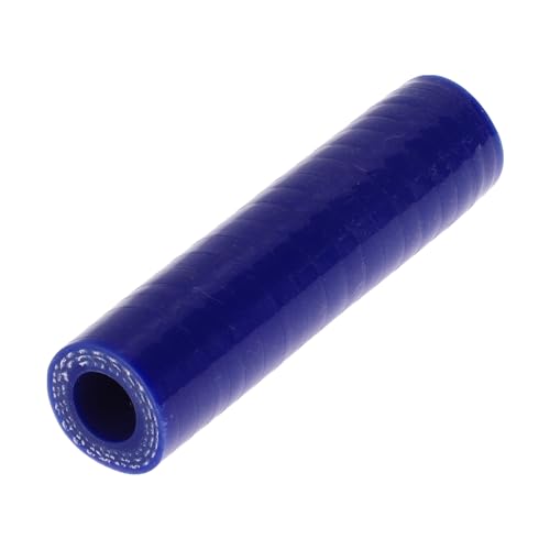 A ABSOPRO 10mm Gerader Kuppler Silikonschlauch 3 Lagen Gewebe Ladeluftkühler Heizung Turbolader Ansaugrohr Kühler Kühlmittelrohr 76mm Blau von A ABSOPRO